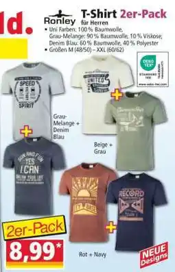 Norma Ronley T-Shirt 2er-Pack Angebot