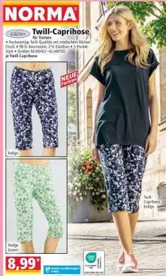 Norma Twill-Caprihose Angebot