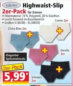 Norma Highwaist-Slip 2er-Pack Angebot