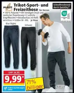 Norma Trikot-Sport- und Freizeithose Angebot