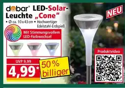 Norma dobar LED-Solar-Leuchte „Cone“ Angebot