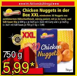 Norma Chicken Nuggets in der Box XXL Angebot