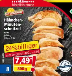 Norma Hähnchen-Minuten-schnitzel Angebot