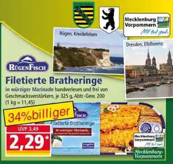 Norma RügenFisch Filetierte Bratheringe Angebot