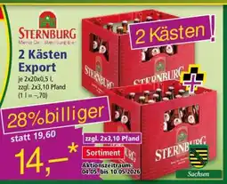 Norma 2 Kästen Export Angebot