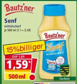 Norma Senf mittelscharf Angebot