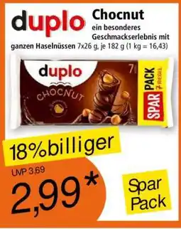 Norma DUPLO Chocnut Angebot