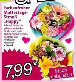 Norma Farbenfroher Muttertags-Strauß „Happy“ Angebot