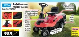 Norma Aufsitzrasenmäher GAR 601 Angebot