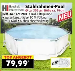 Norma Stahlrahmen-Pool Angebot