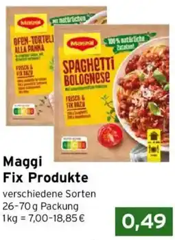 CAP Markt Maggi Fix Produkte Angebot