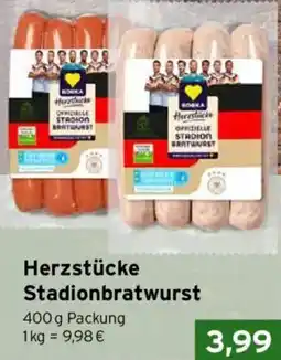 CAP Markt Edeka Herzstücke Stadionbratwurst Angebot
