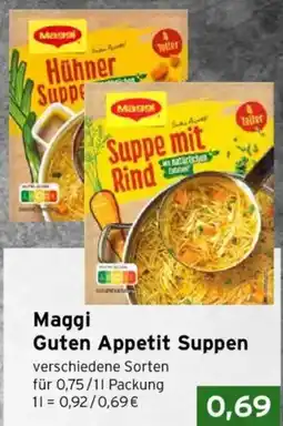 CAP Markt Maggi Guten Appetit Suppen Angebot