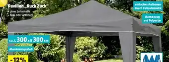 Thomas Philipps Alu-Pavillon Ruck-Zuck Angebot