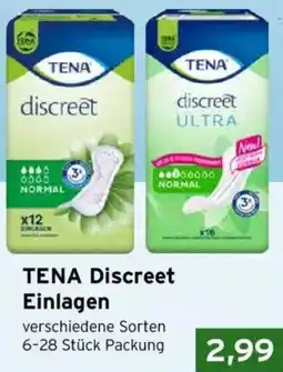 CAP Markt TENA Discreet Einlagen Angebot