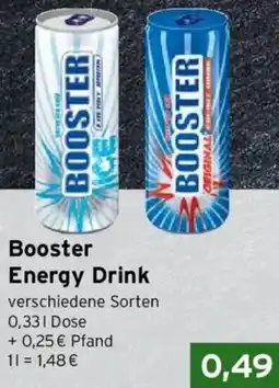 CAP Markt Booster Energy Drink Angebot