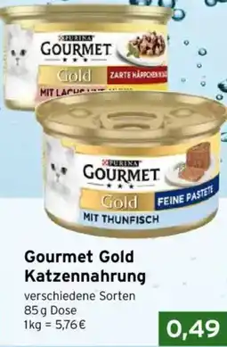CAP Markt PURINA Gourmet Gold Katzennahrung Angebot