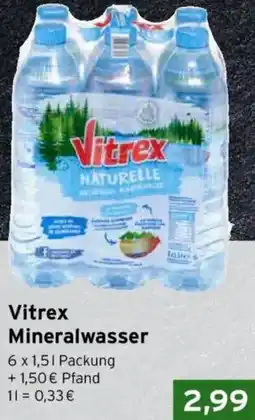CAP Markt Vitrex Mineralwasser Angebot