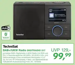 EP TechniSat DAB+/UKW Radio DIGITRADIO 217 Angebot