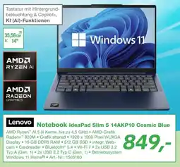 EP Lenovo Notebook IdeaPad Slim 5 14AKP10 Cosmic Blue Angebot