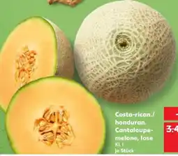 Kaufland Costa-rican./ honduran. Cantaloupe- melone, lose Angebot