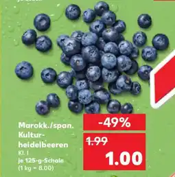 Kaufland Marokk./span. Kulturheidelbeeren Angebot