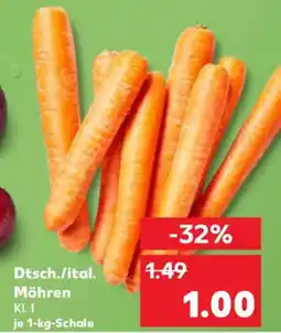 Kaufland Dtsch./ital. Möhren Angebot