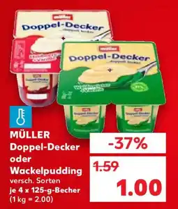 Kaufland MÜLLER Doppel-Decker oder Wackelpudding Angebot