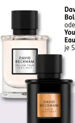 Rossmann David Beckham Bold Instinct EdP Angebot