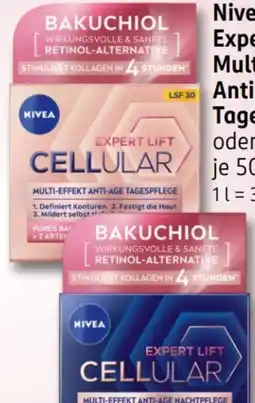 Rossmann Nivea Cellular Expert Lift Multi-Effekt Anti-Age Tagespflege Angebot