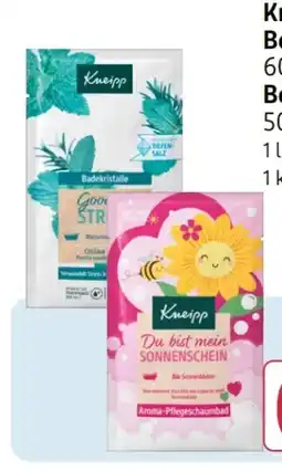 Rossmann Kneipp Badekristalle Angebot