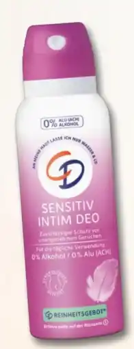 Rossmann CD Sensitiv Intim Deo Angebot