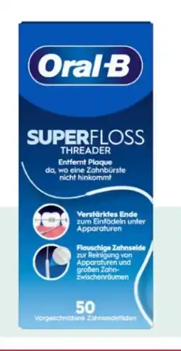 Rossmann Oral-B Superfloss Zahnseide Angebot