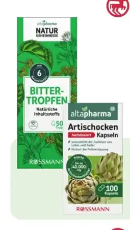 Rossmann Altapharma Artischocken-Kapseln Angebot
