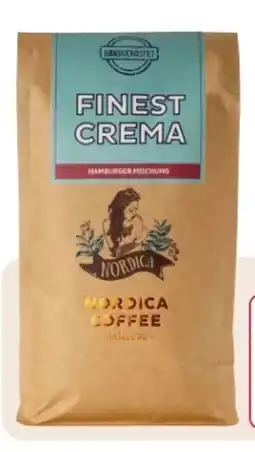 Rossmann Nordica Coffee Finest Crema Ganze Bohnen Angebot