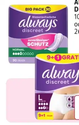 Rossmann Always Discreet Pants Angebot