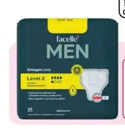Rossmann Facelle Diskret Men Hygiene-Einlagen Level 2 Angebot