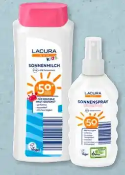 Aldi Süd Lacura Kids-Sonnenmilch LSF 50 Angebot