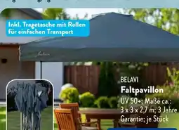 Aldi Süd Belavi Faltpavillon Angebot