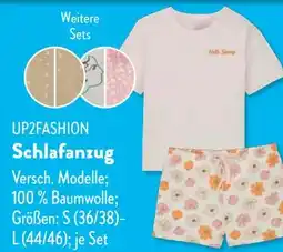 Aldi Süd Up2Fashion Damen Schlafanzug Angebot