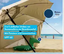 Aldi Süd Crane 2-in-1-Sonnenschirm Angebot