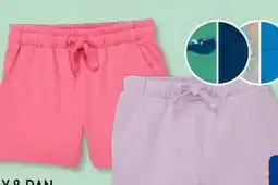 Aldi Süd Lily & Dan Kinder Sweatshorts 2er-Set Angebot