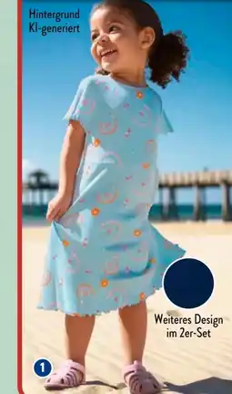 Aldi Süd Lily & Dan Kinder Jersey-Kleid Angebot