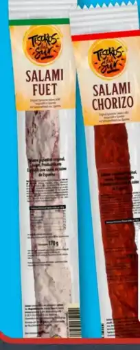 Aldi Süd Tesoros del Sur Salami-Spezialität Angebot