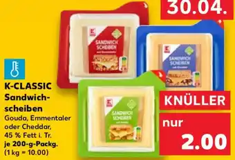 Kaufland K-CLASSIC Sandwichscheiben Angebot