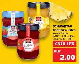 Kaufland Schwartau konfitüre extra Angebot