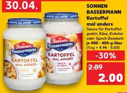 Kaufland Sonnen bassermann kartoffel mal anders Angebot