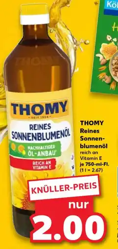 Kaufland Thomy reines sonnenblumenöl Angebot