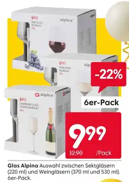Rusta Glas alpina Angebot