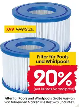 Rusta Bestway, intex filter für pools und whirlpools Angebot